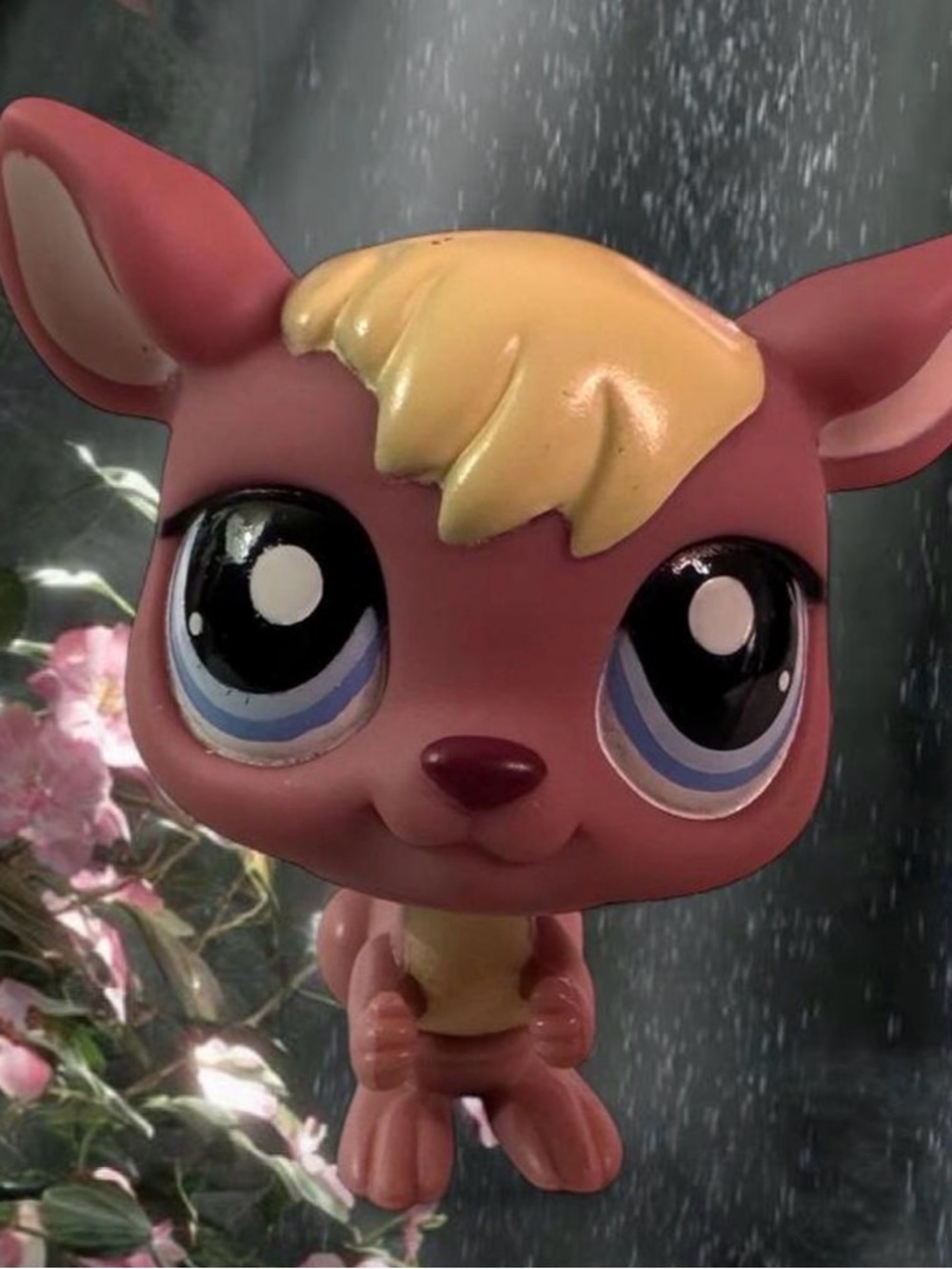 Littlest Pet Shop Authentic 2007 Pink Kangaroo #1524
